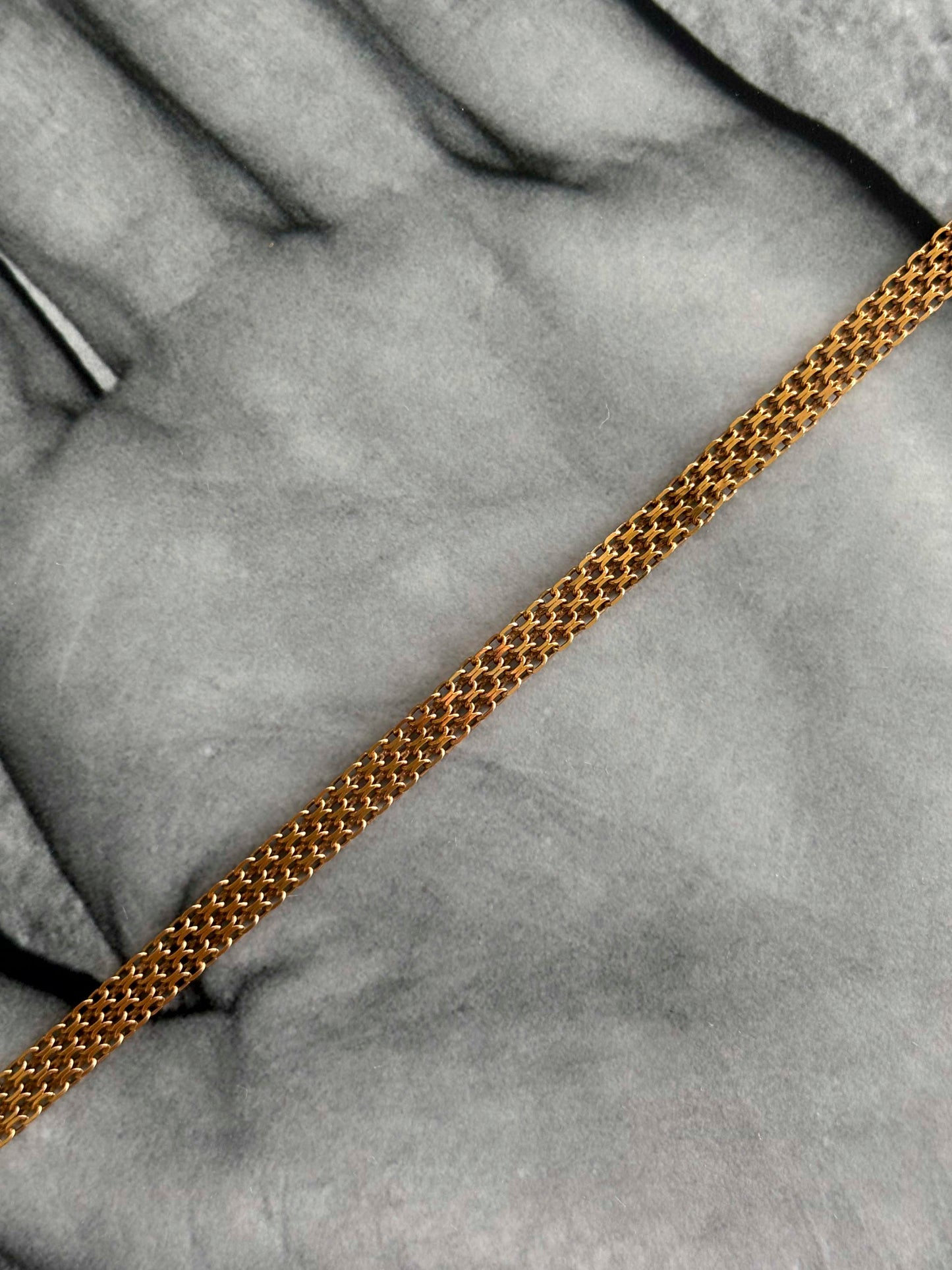 Vintage Rose Gold Gourmet Bracelet