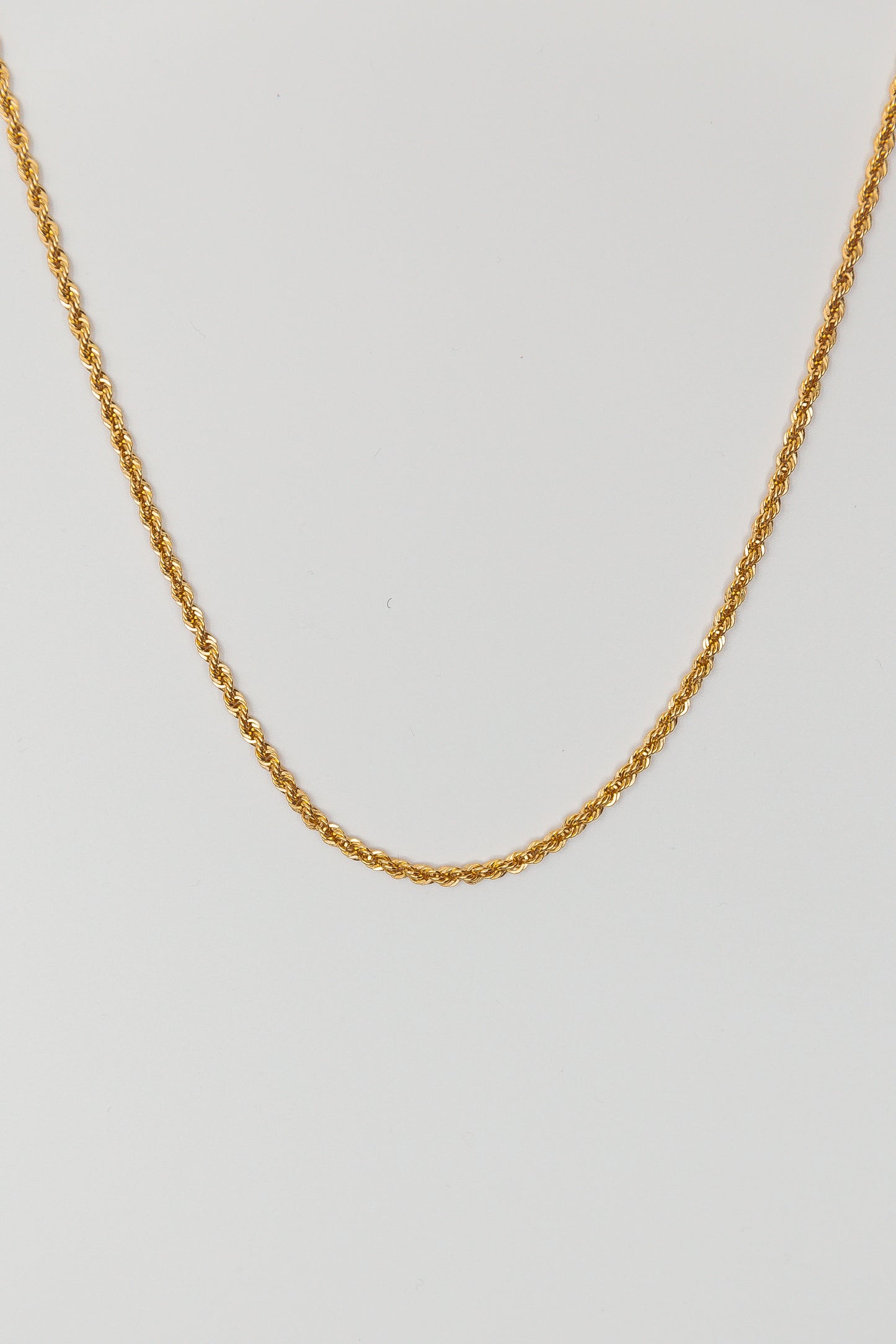 Twisted Gold Necklace