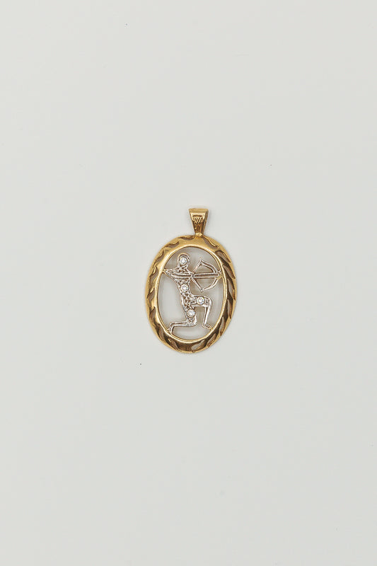 Oval Archer Pendant