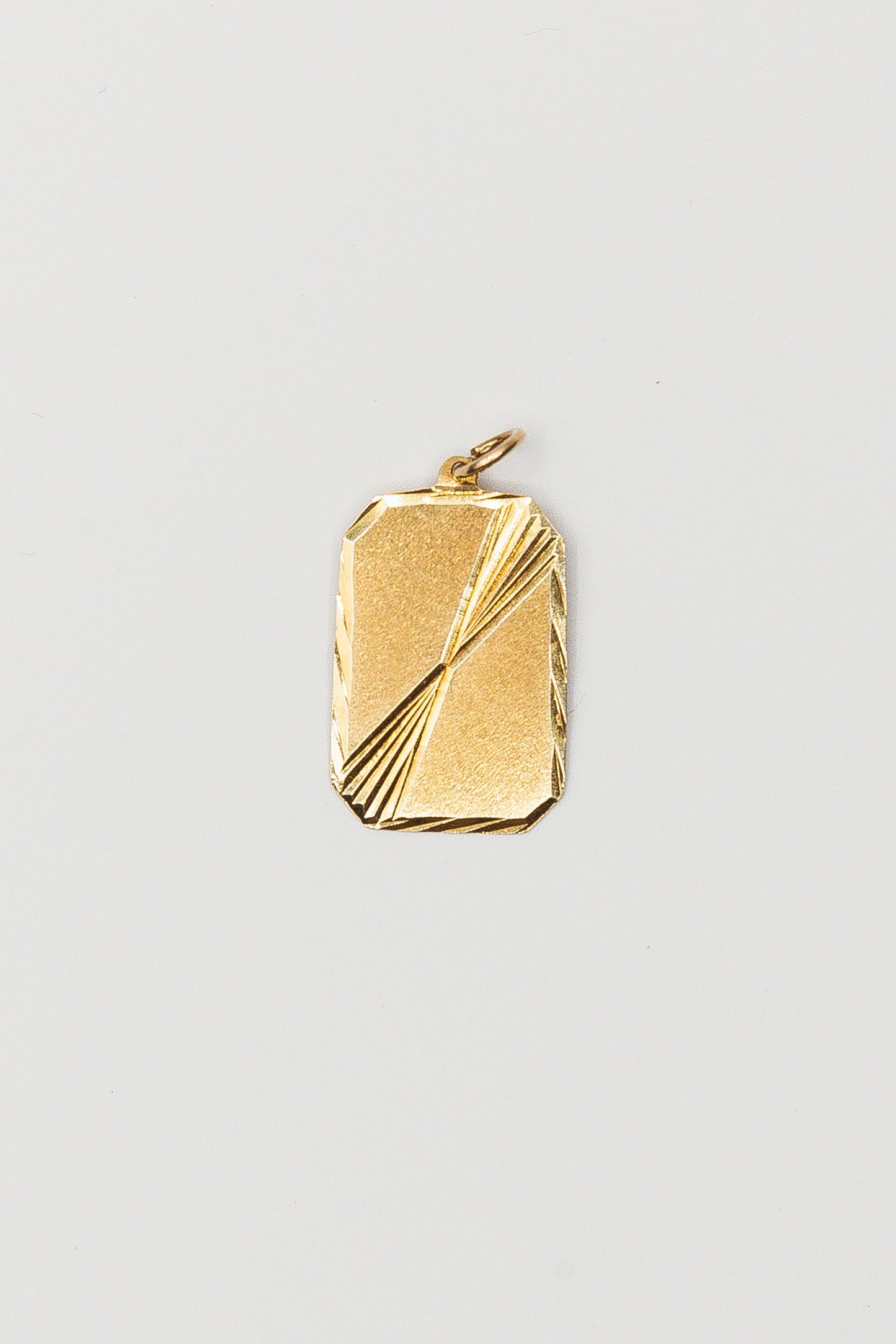 Rectangle Plate Pendant