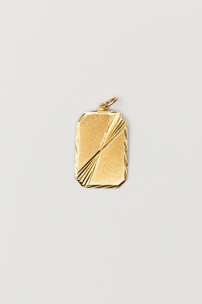 Rectangle Plate Pendant