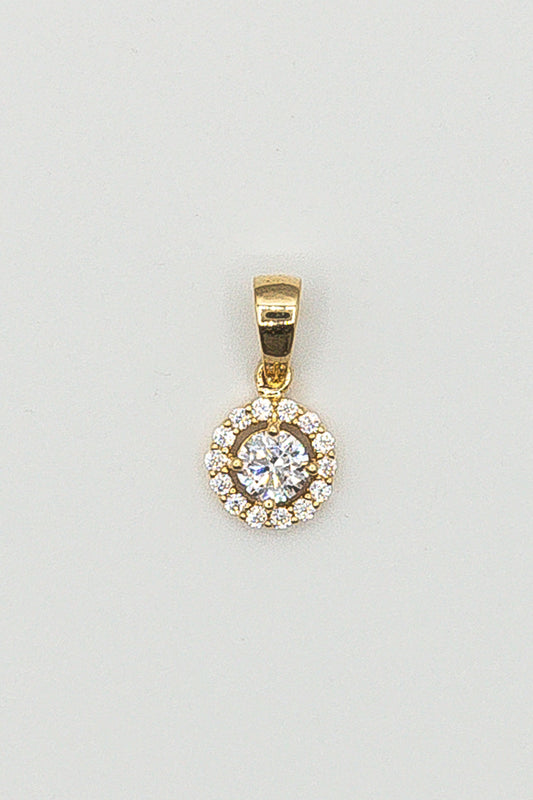 Round Zircons Pendant