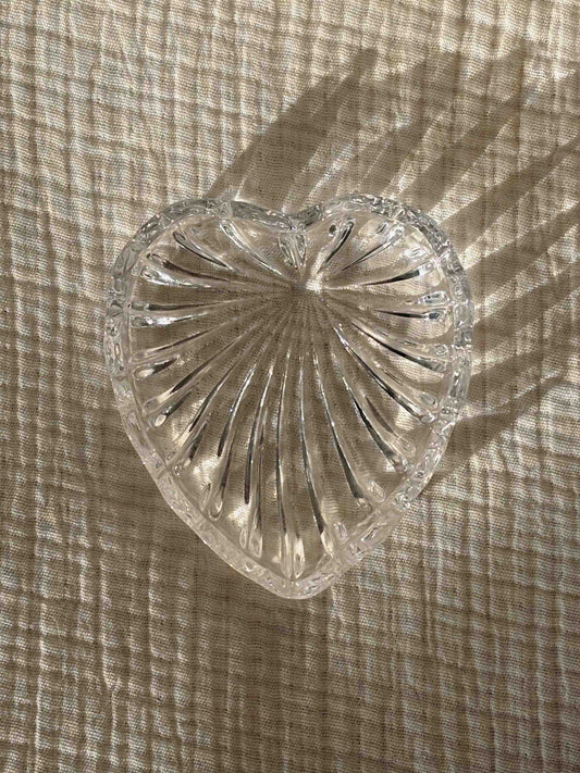 Glass Heart Box