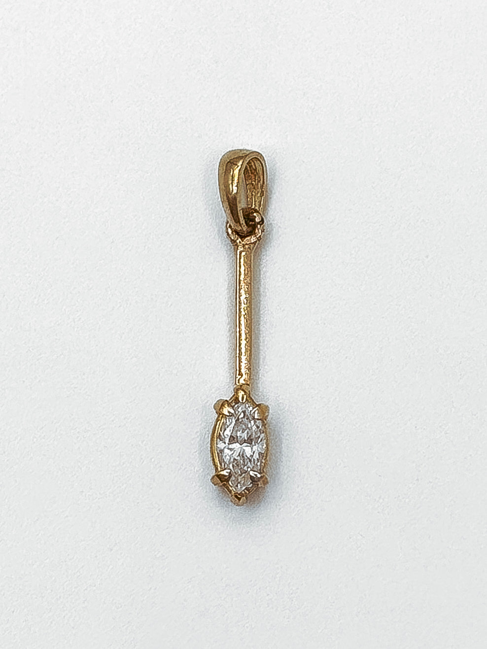 Long Diamond Pendant