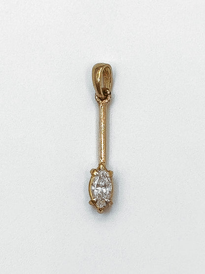 Long Diamond Pendant