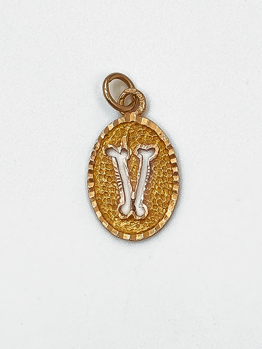 Vintage V Pendant