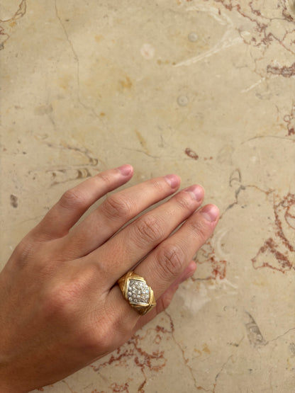Zircons Vintage Ring