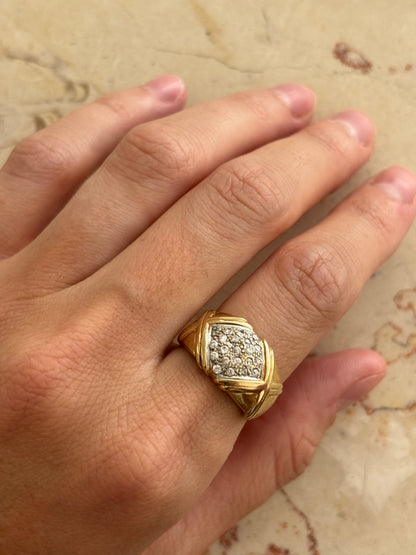 Zircons Vintage Ring