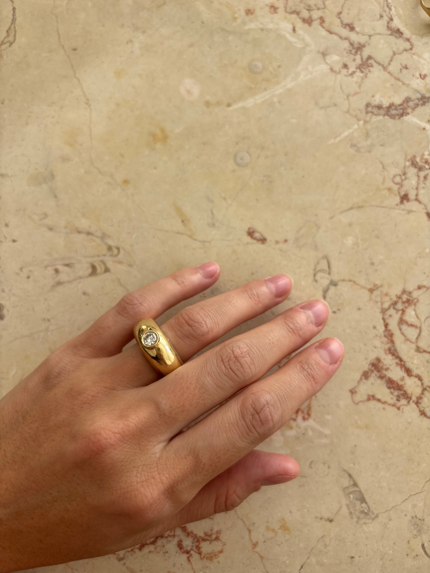 Chunky Diamond Ring