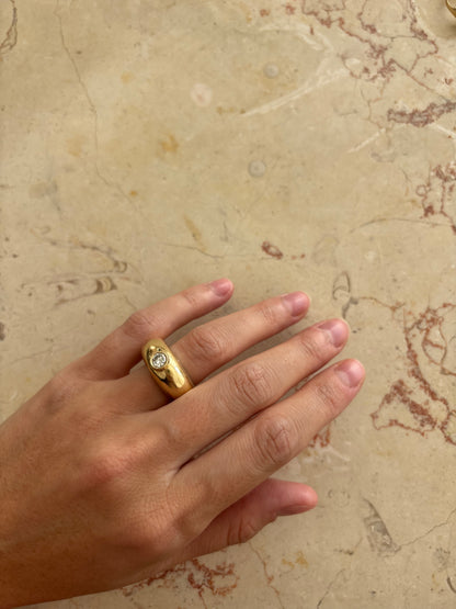 Chunky Diamond Ring