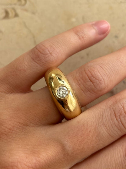 Chunky Diamond Ring
