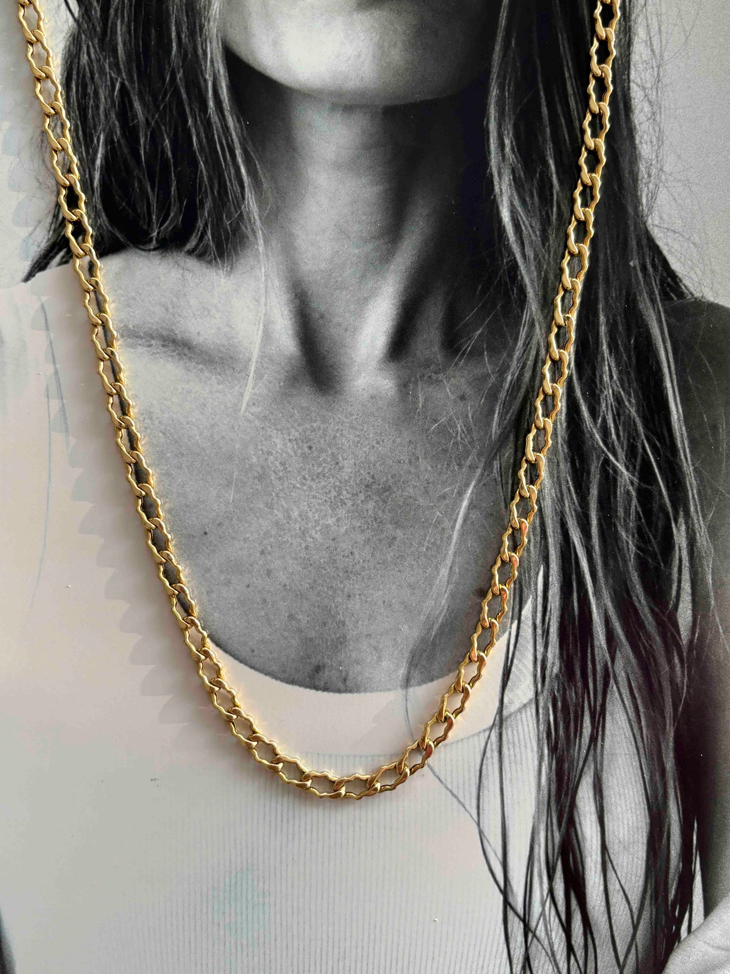 Vintage Chunky Chain Necklace