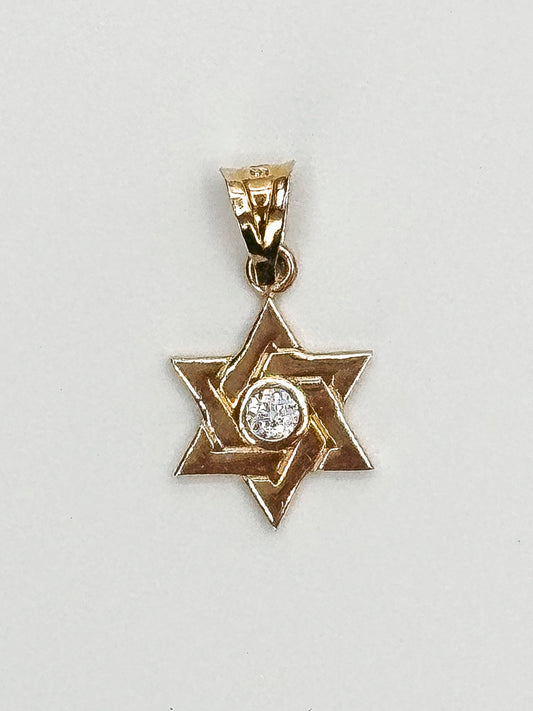 Star of David with a Zircon