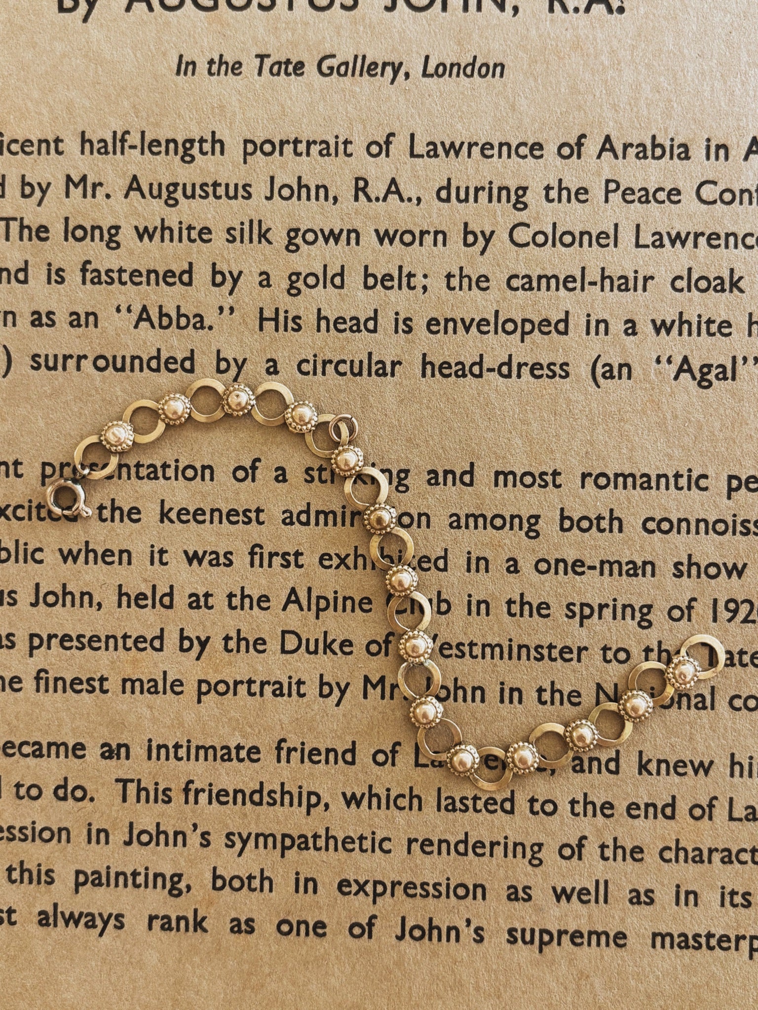 Vintage Baby Bracelet