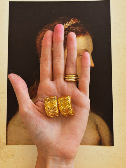 Sculptural Chunky Earrings