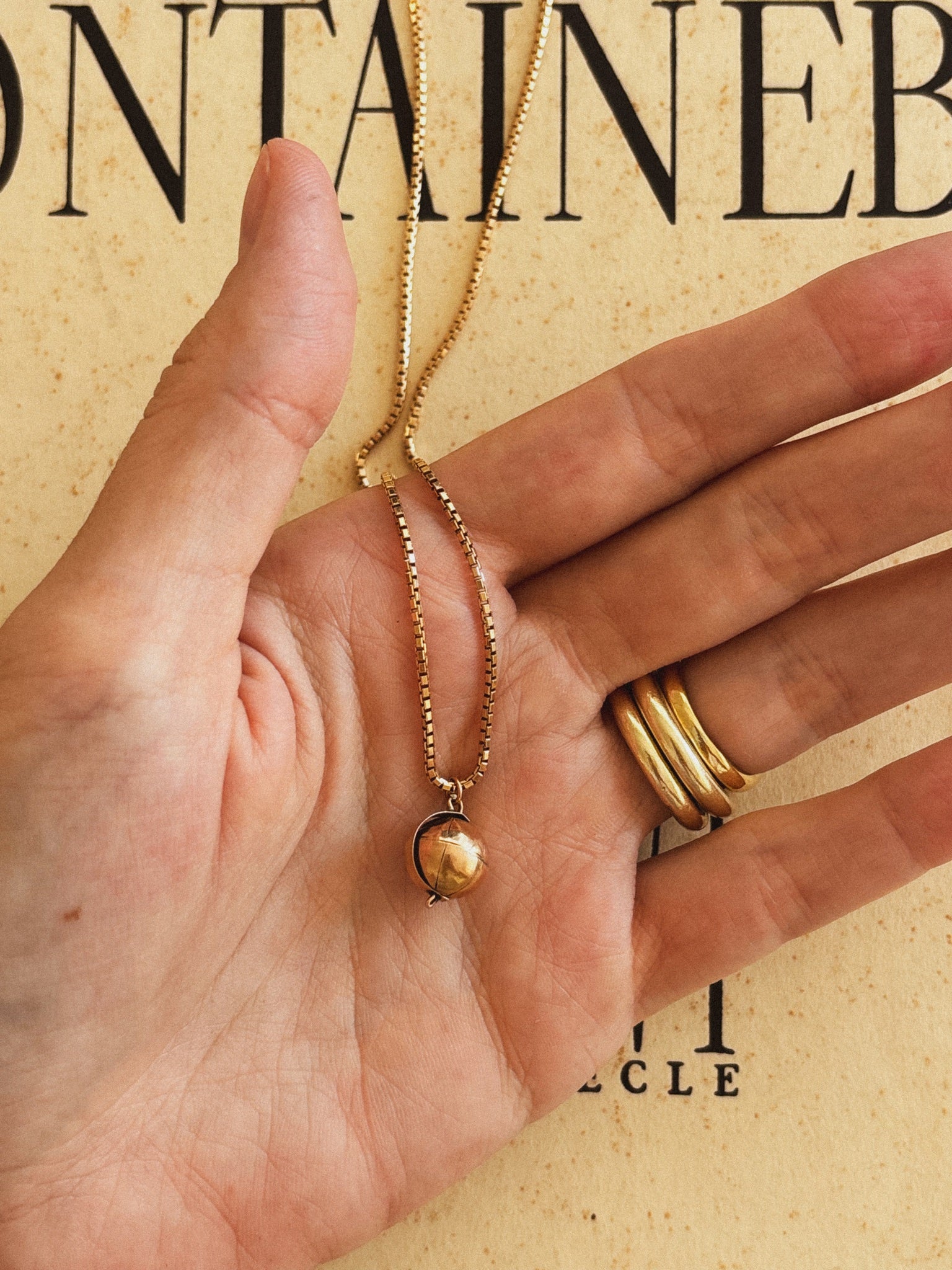 Globe Necklace