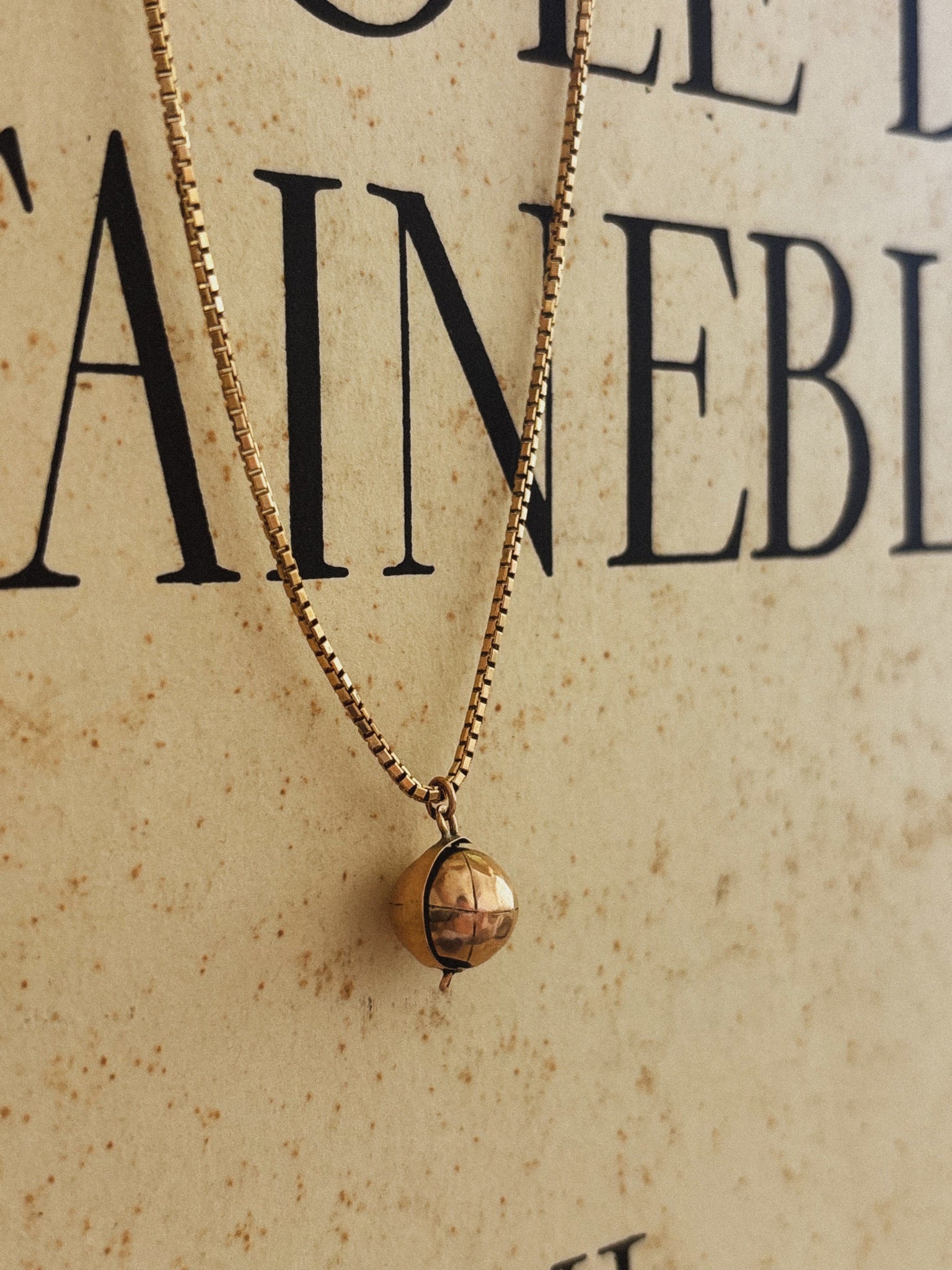 Globe Necklace