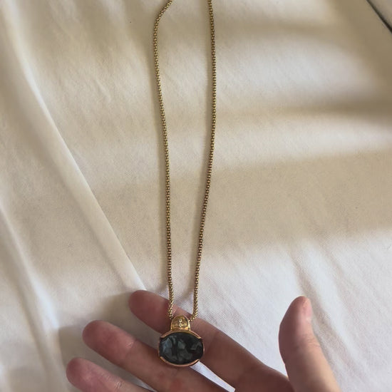 London Blue Topaz Necklace