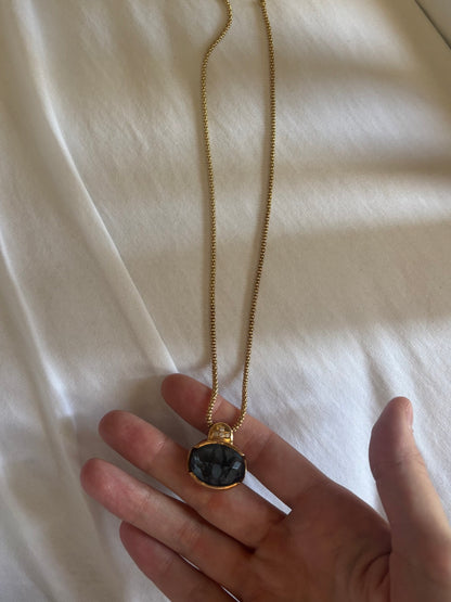 London Blue Topaz Necklace