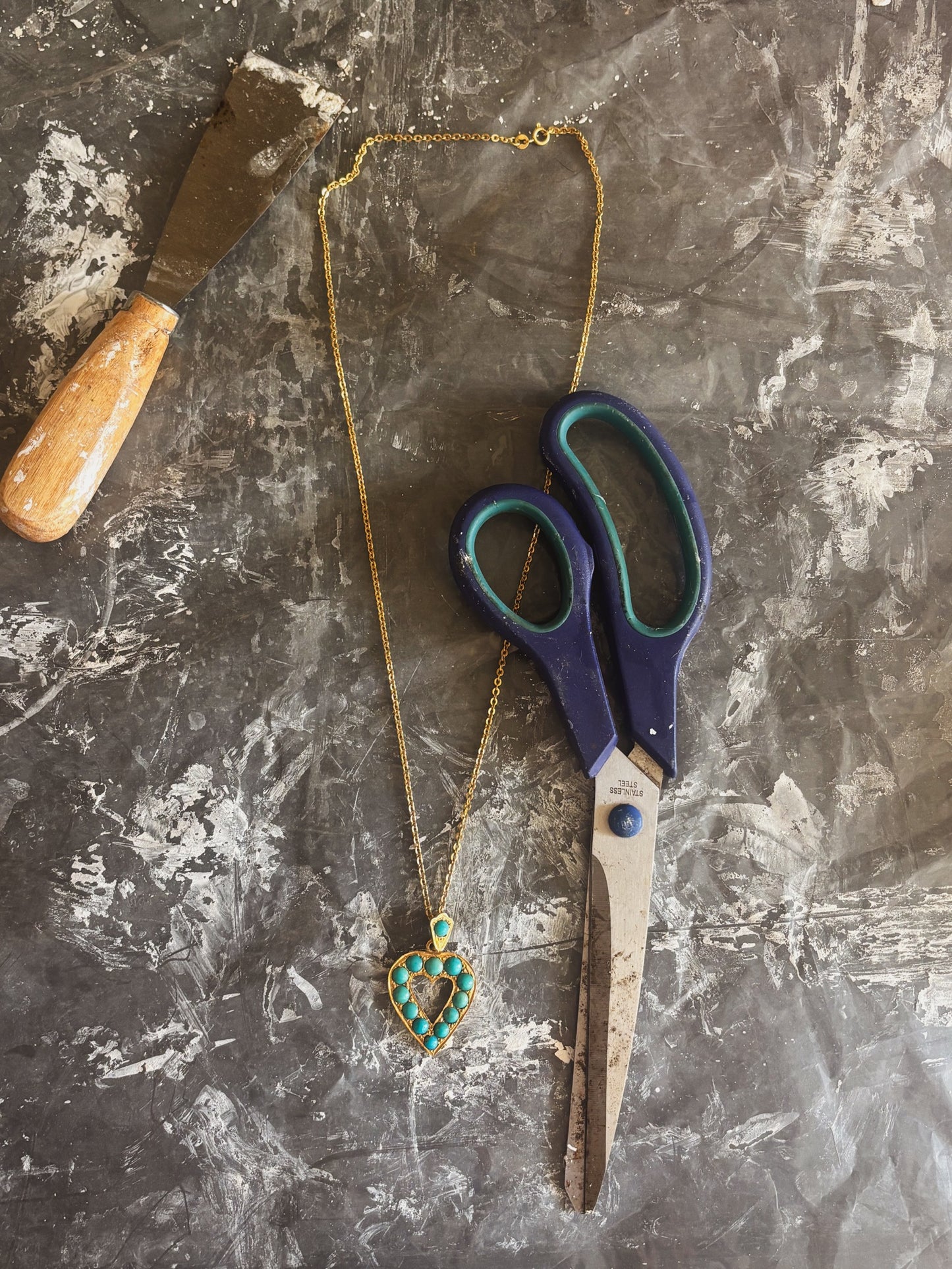 Turquoise Heart Necklace